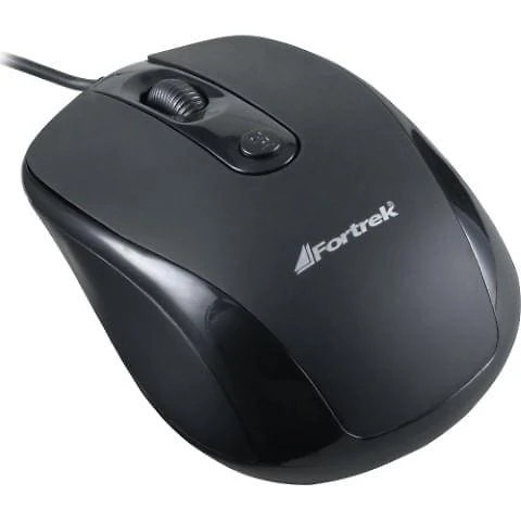 Mouse usb 1600dpi om-103bk preto fortrek