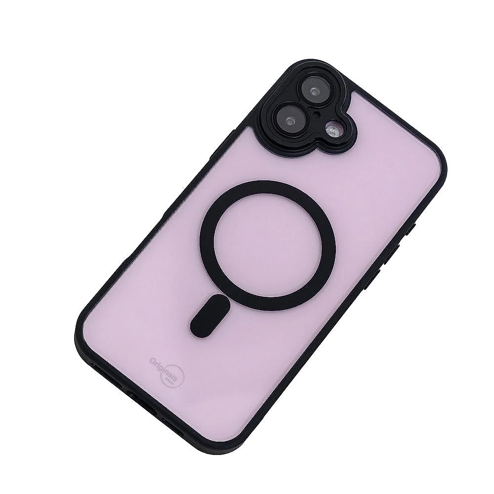 Capa iPhone 16 Plus Originais iPlace, Poli com Proteção de Câmera e Indução, Preta 