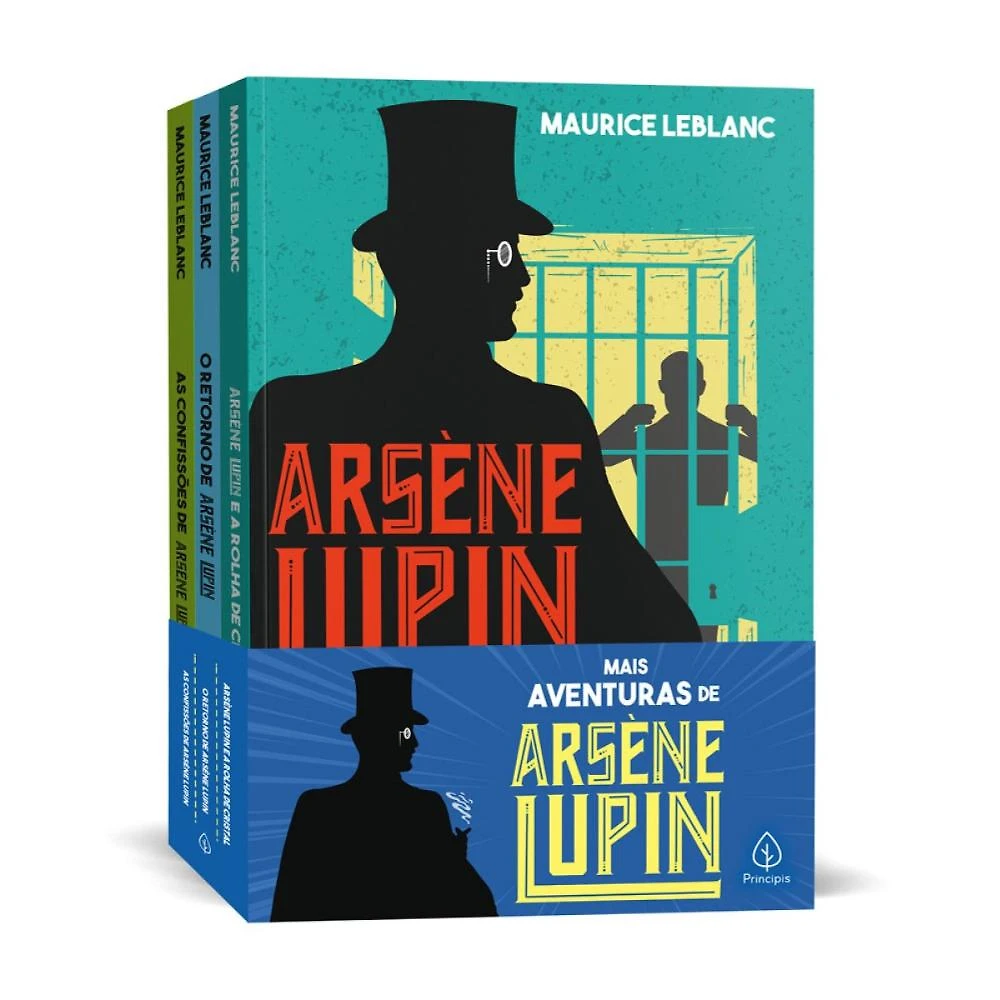 Mais aventuras de Arsène Lupin - Box com 3 livros