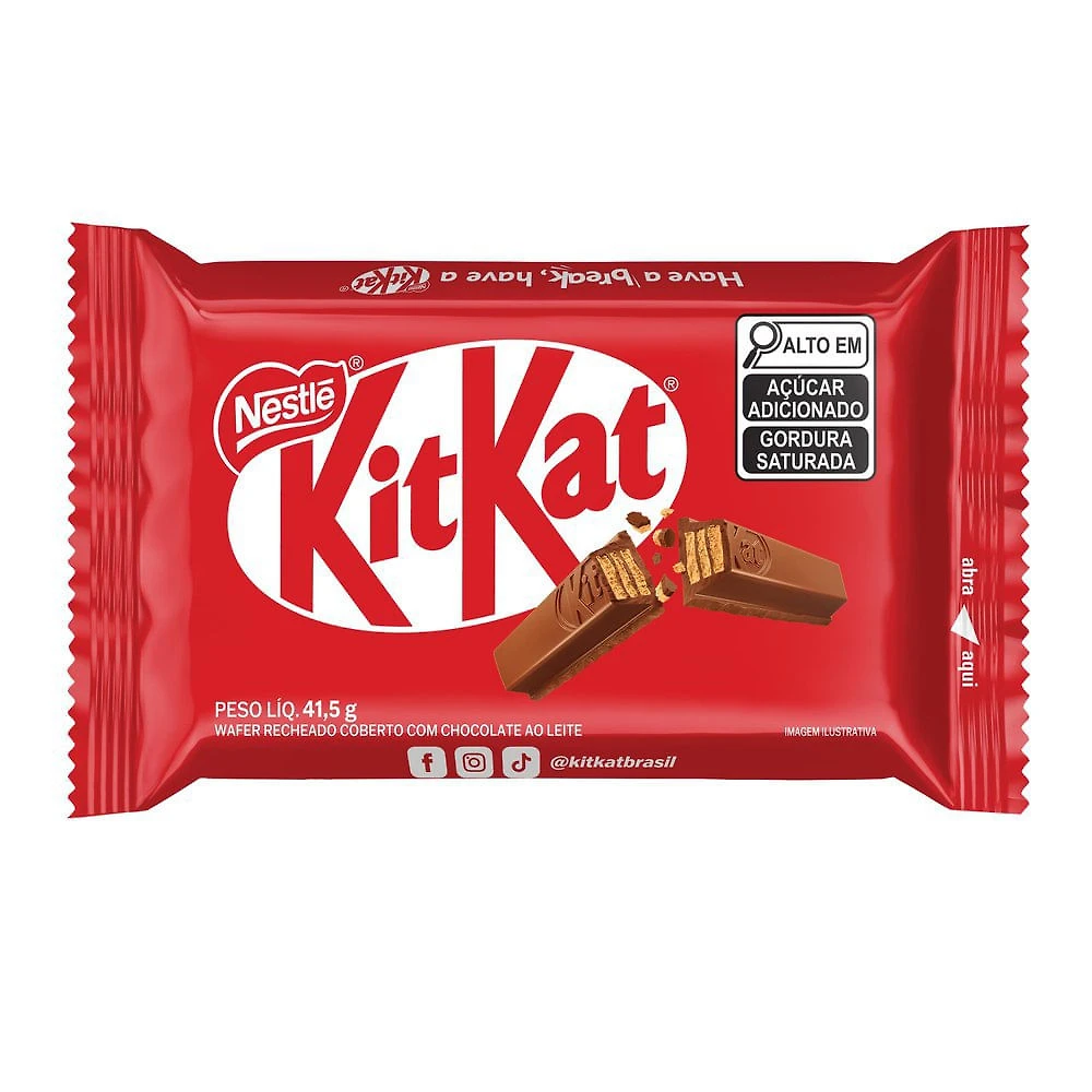 Chocolate Nestle Kit Kat Ao Leite 41,5g