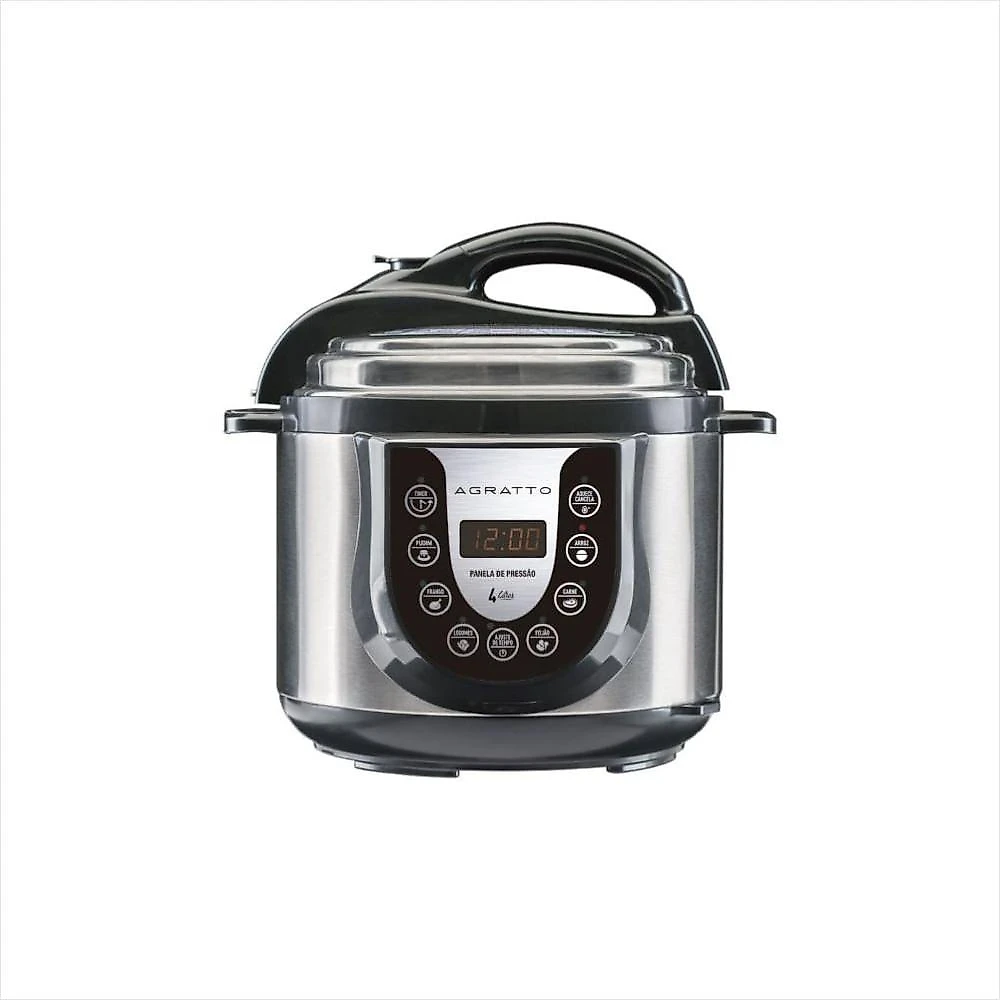 Panela de pressão eletrônica 127v/60hz agratto Única - 110v