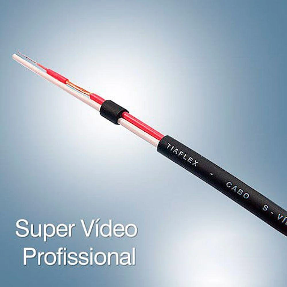 Cabo Super Vídeo Profissional Fio - 60 Metros
