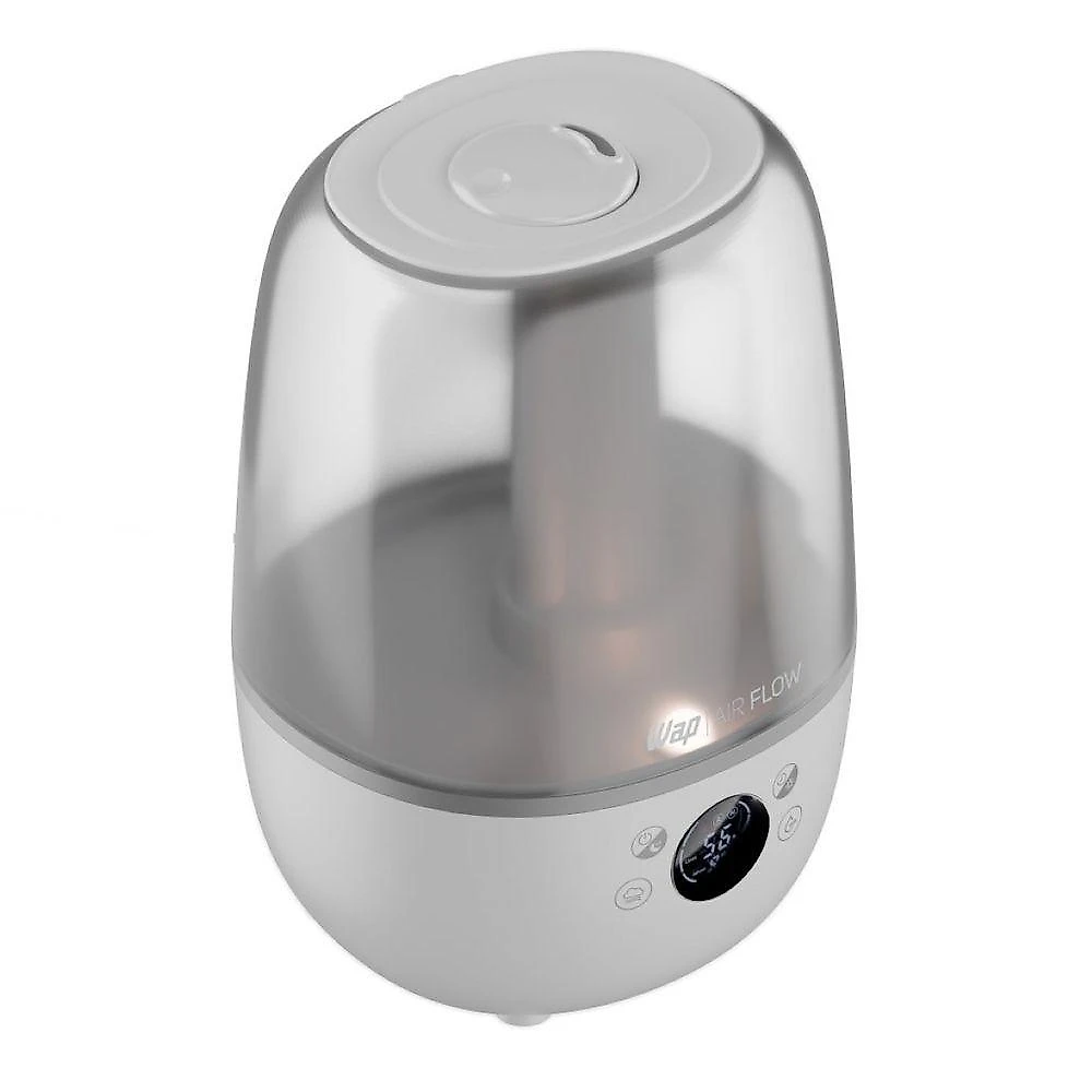 Umidificador de Ar Digital Air Flow WAP 3 em 1 com LED e Timer Branco Bivolt