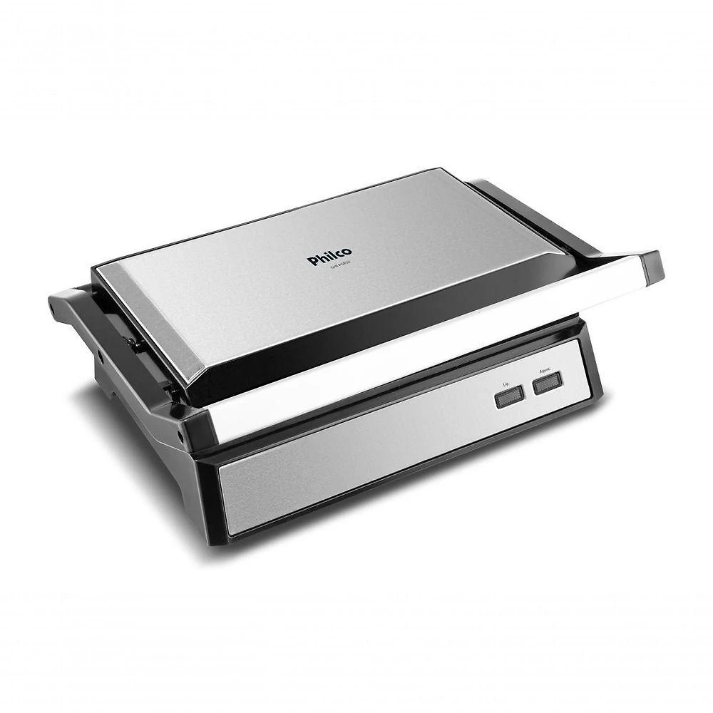 Grill Philco 2 Em 1 PGR32 Chapa Com Abertura 180° 220V
