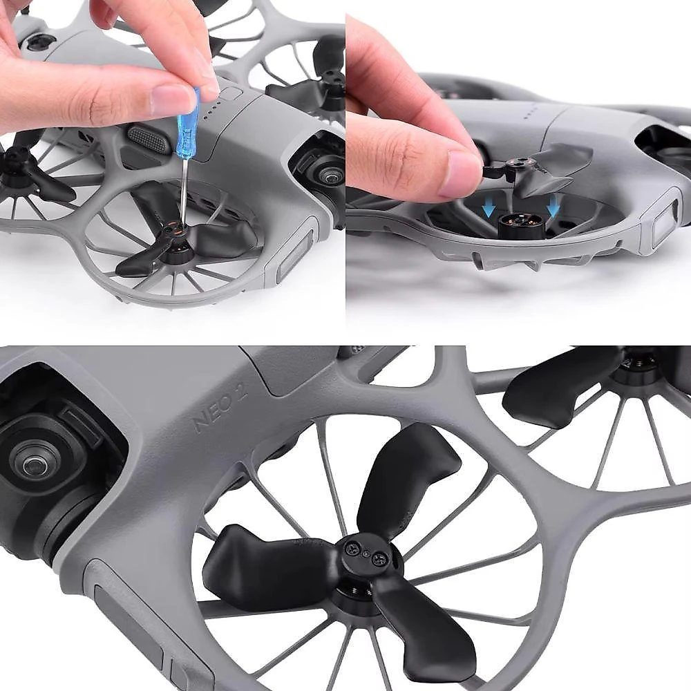 Kit de Hélices para Drone Sunnylife NE2-2217S DJI Neo 2 Azul