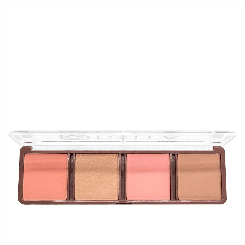 Dalla Paleta Blush Iluminador E Contorno Nude 14g