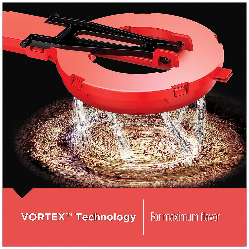 Cafeteira Térmica Programável 12 xícaras com Tecnologia VORTEX, 110V 800W, BLACK DECKER CM2046S, Prata e Preto