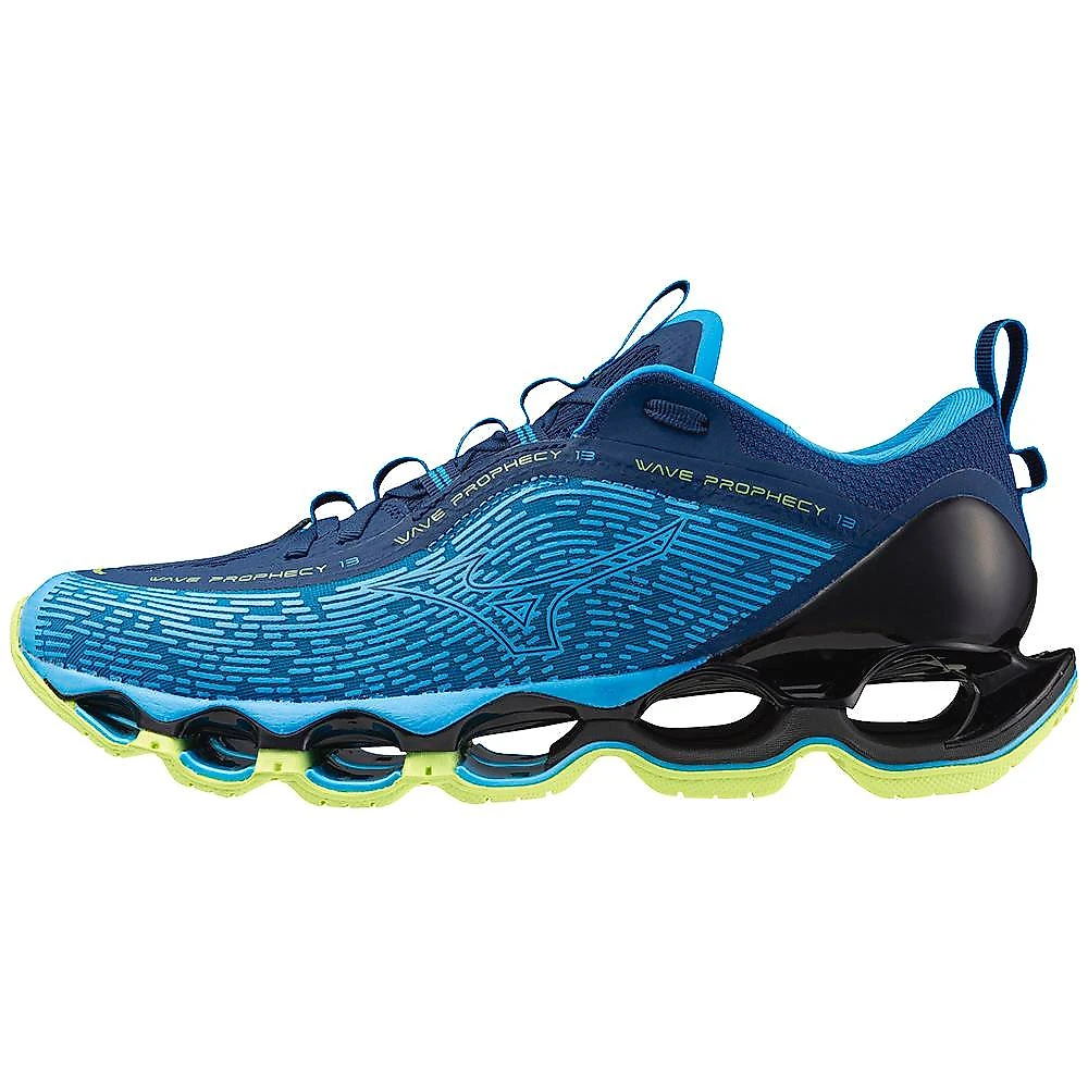 【P13531】WISH IN BLUE Tênis Masculino Mizuno Wave Prophecy 13 Azul - 38 | Shopping do Inter