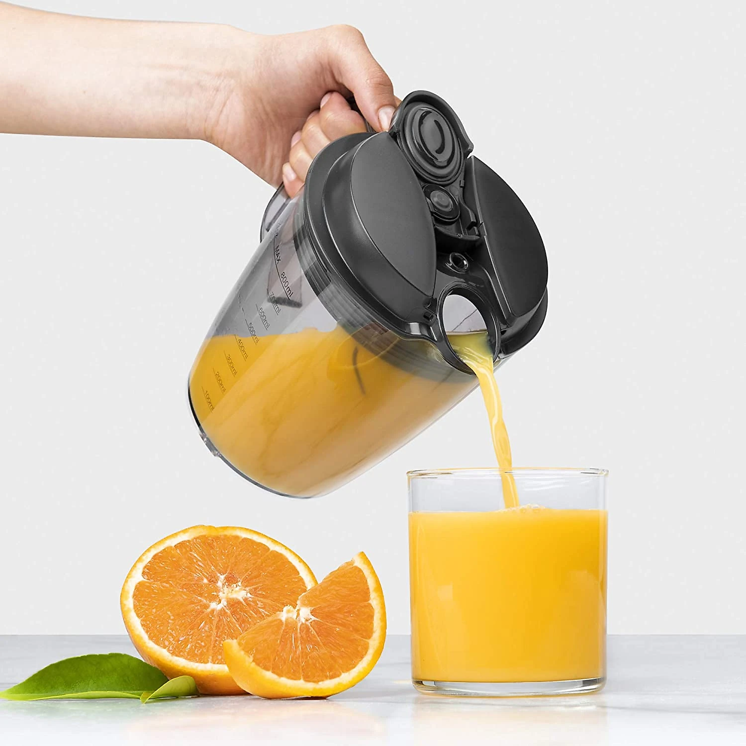 NutriBullet NBJ50100 Centrífuga de Frutas 15L com 2 Velocidades Aço Inoxidável 800W110V Cinza