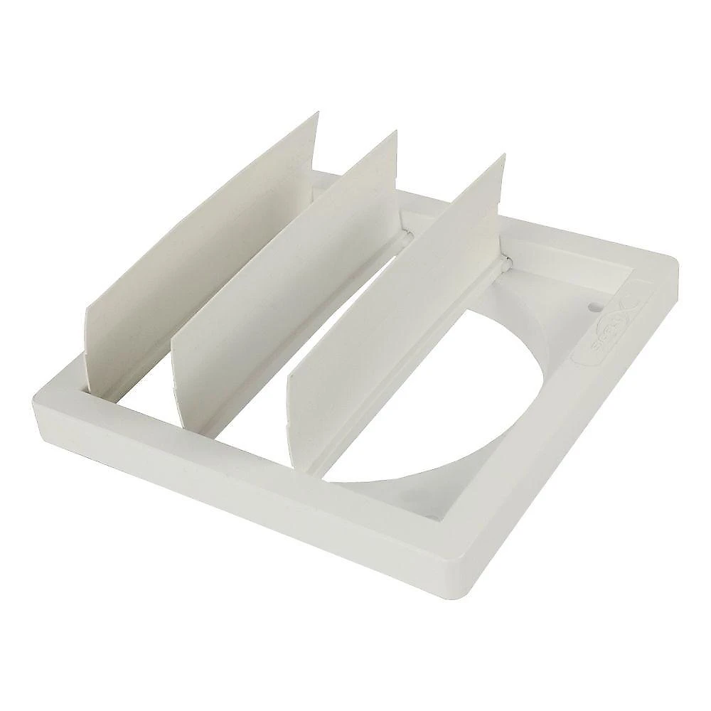 Grade Externa Para Saída De Ar Auto Fechante 100mm