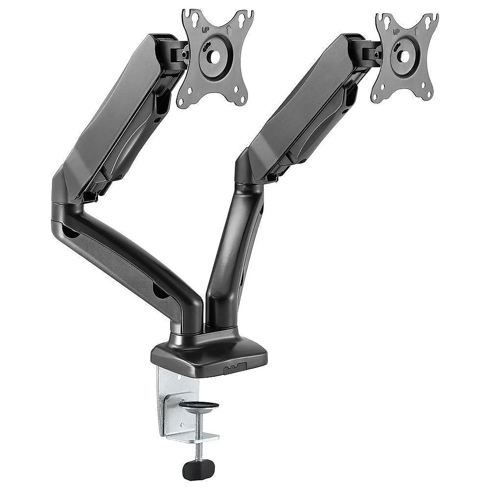 Suporte Articulado para 2 Monitores Sm-341B com Contrapeso e Suporte a Gás Preto Vinik