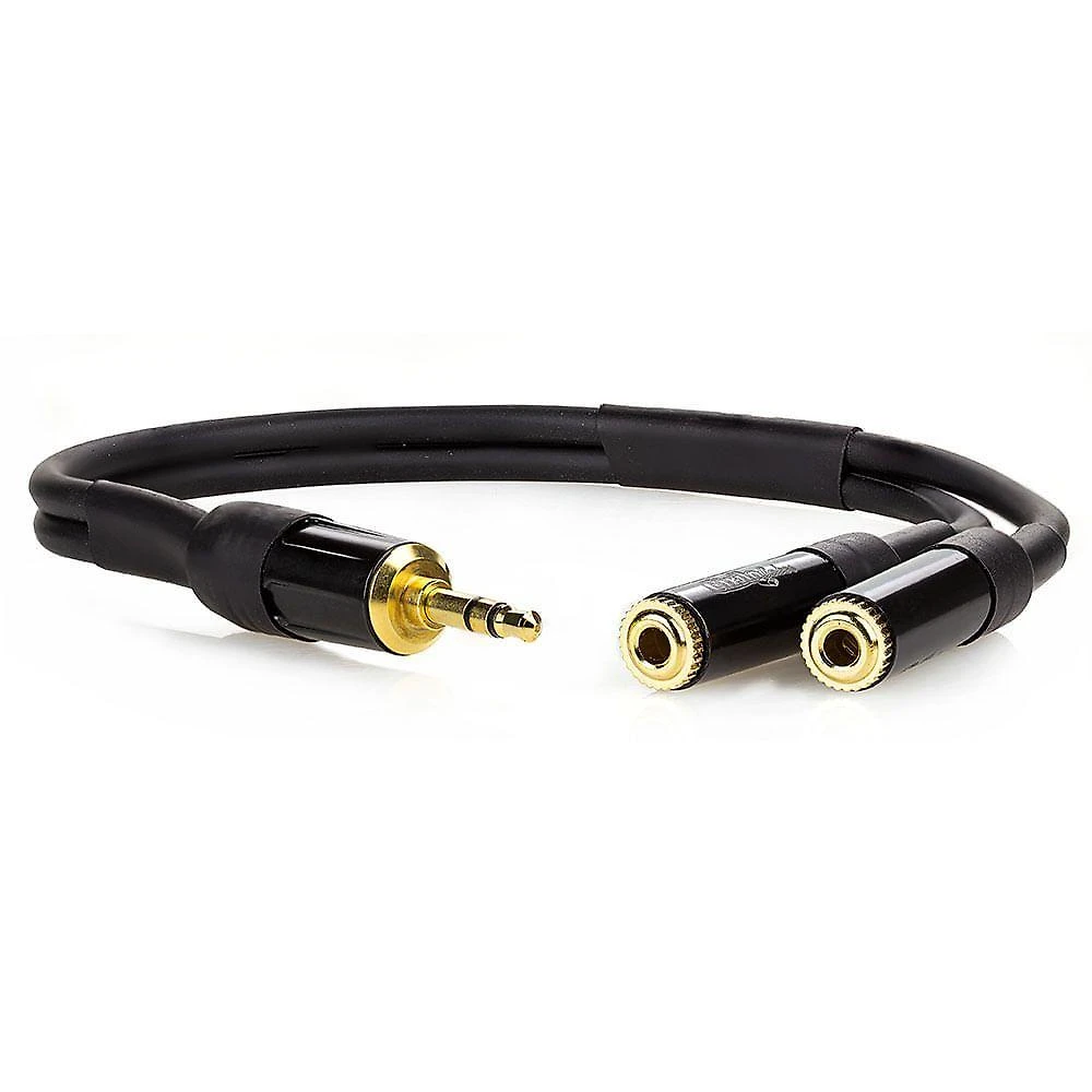 Cabo P2 Macho Para 2x P2 Femea Estereo - 20 Cm