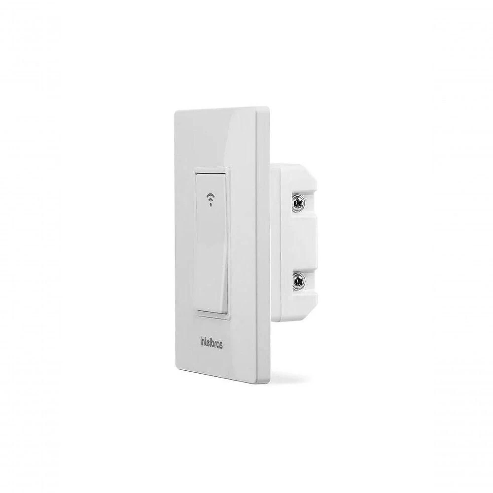 Interruptor Smart Wi-Fi EWS 101 I Controle por Aplicativo IZY para Lâmpadas Intelbras