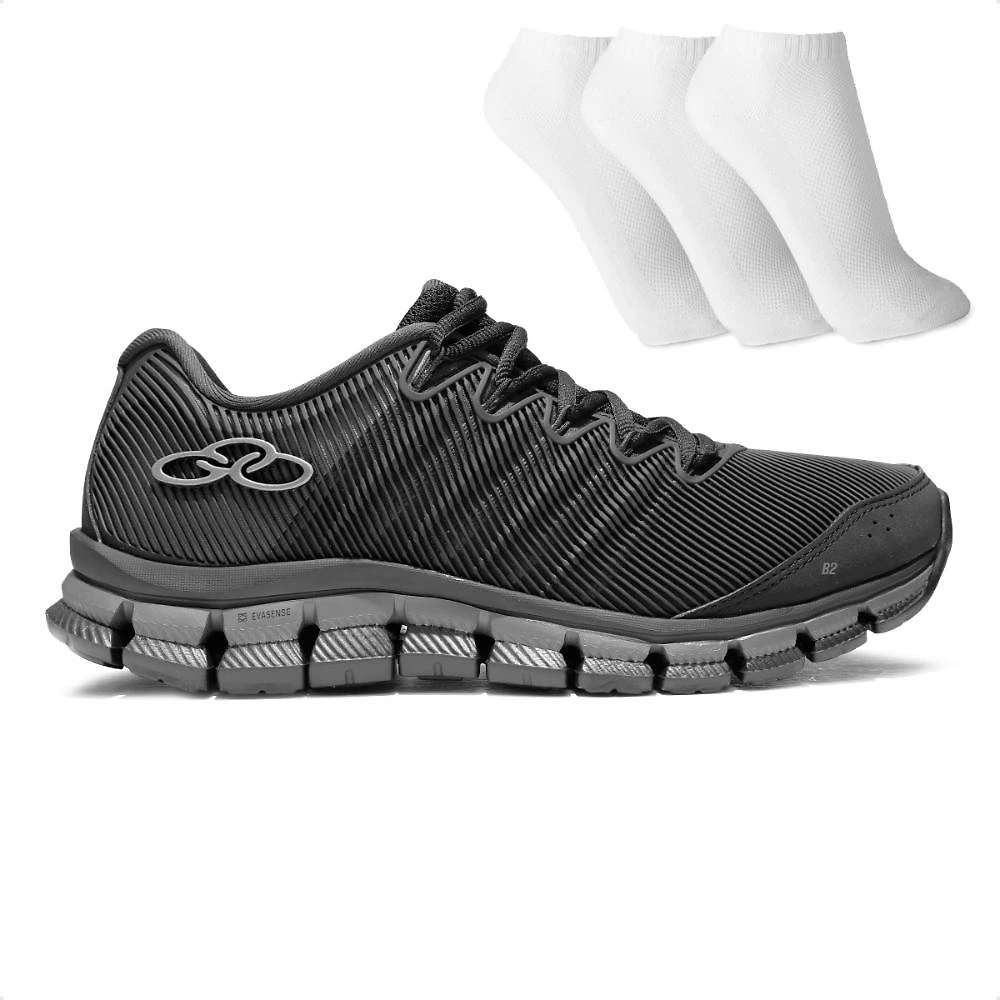 Tênis Olympikus Dynamic Masculino + 3 Pares de Meias
