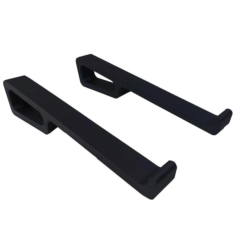 Suporte de Notebook Baixo Ergonômico Preto com Design Compacto para Ventilação e Conforto 28CM