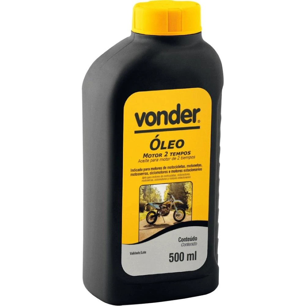 Óleo para motor 2 tempos 500 ml vd-dt vonder plus
