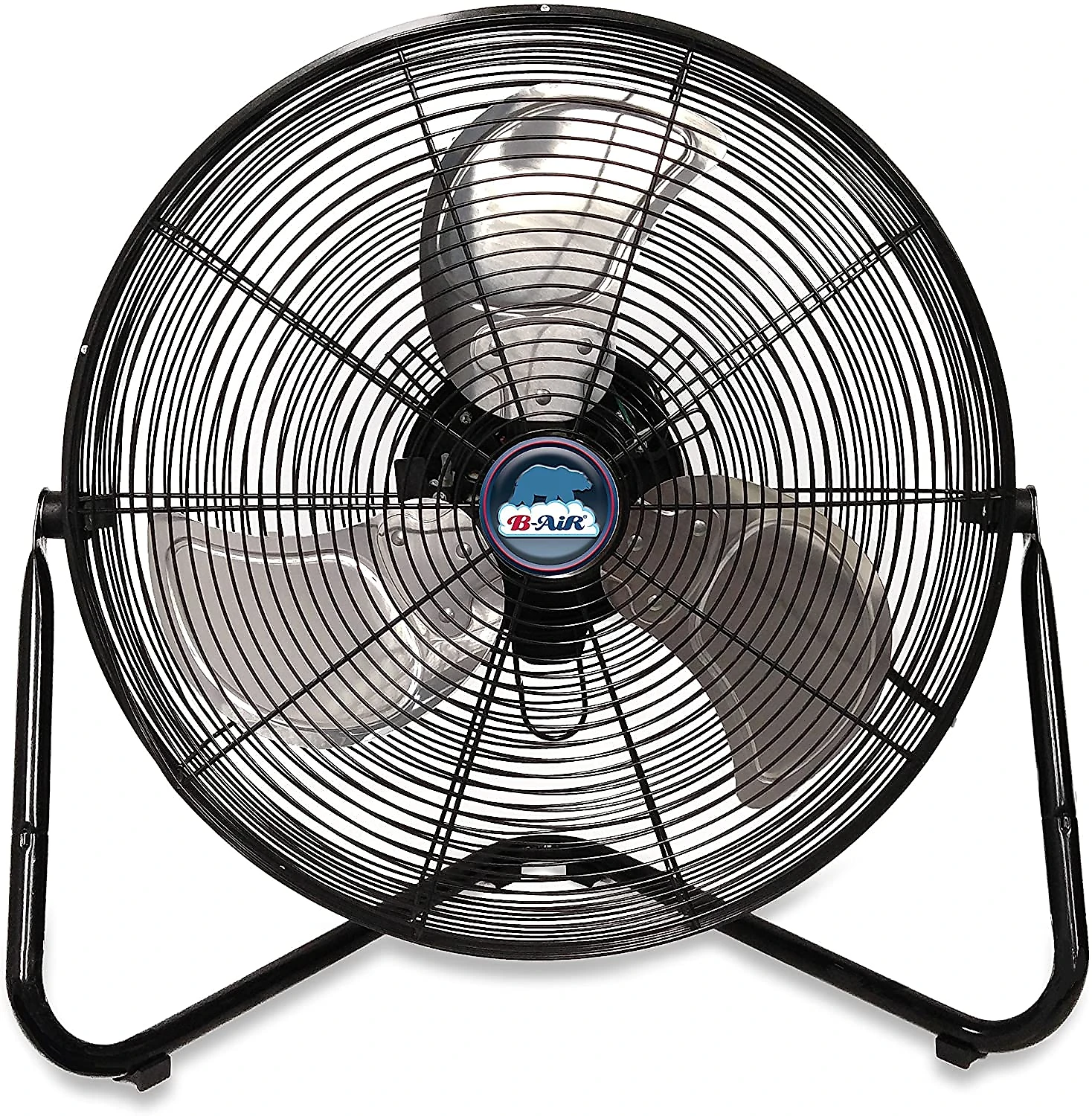 Ventilador BAir IndustrialResidencial Alta Velocidade CFM 4650 157W Diâmetro 51cm Preto 110V