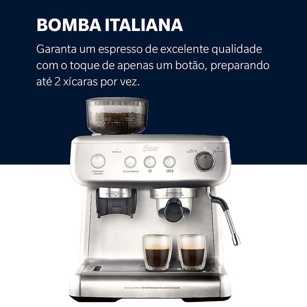 Cafeteira Espresso Oster Xpert Perfect Brew 110V