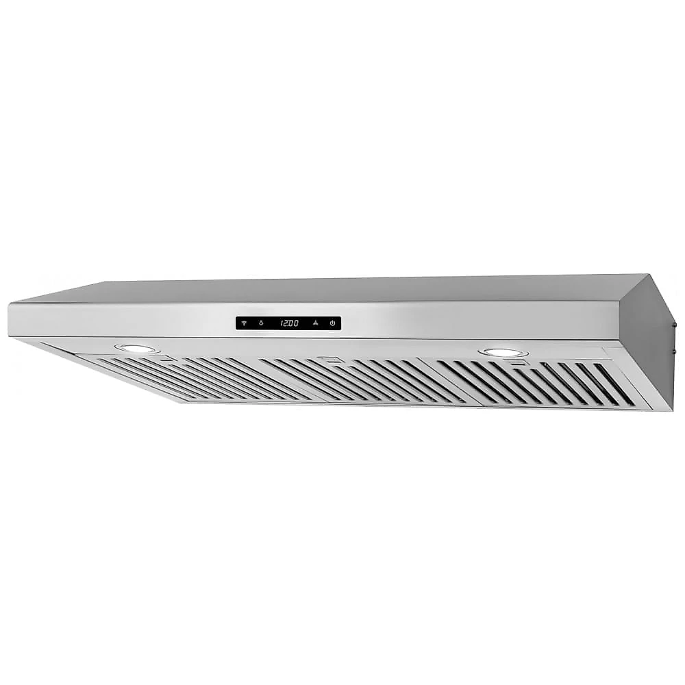 Coifa de Cozinha COSMO 91cm (36") Haven Collection 500 CFM Inox com LED e Controles Touch 110V