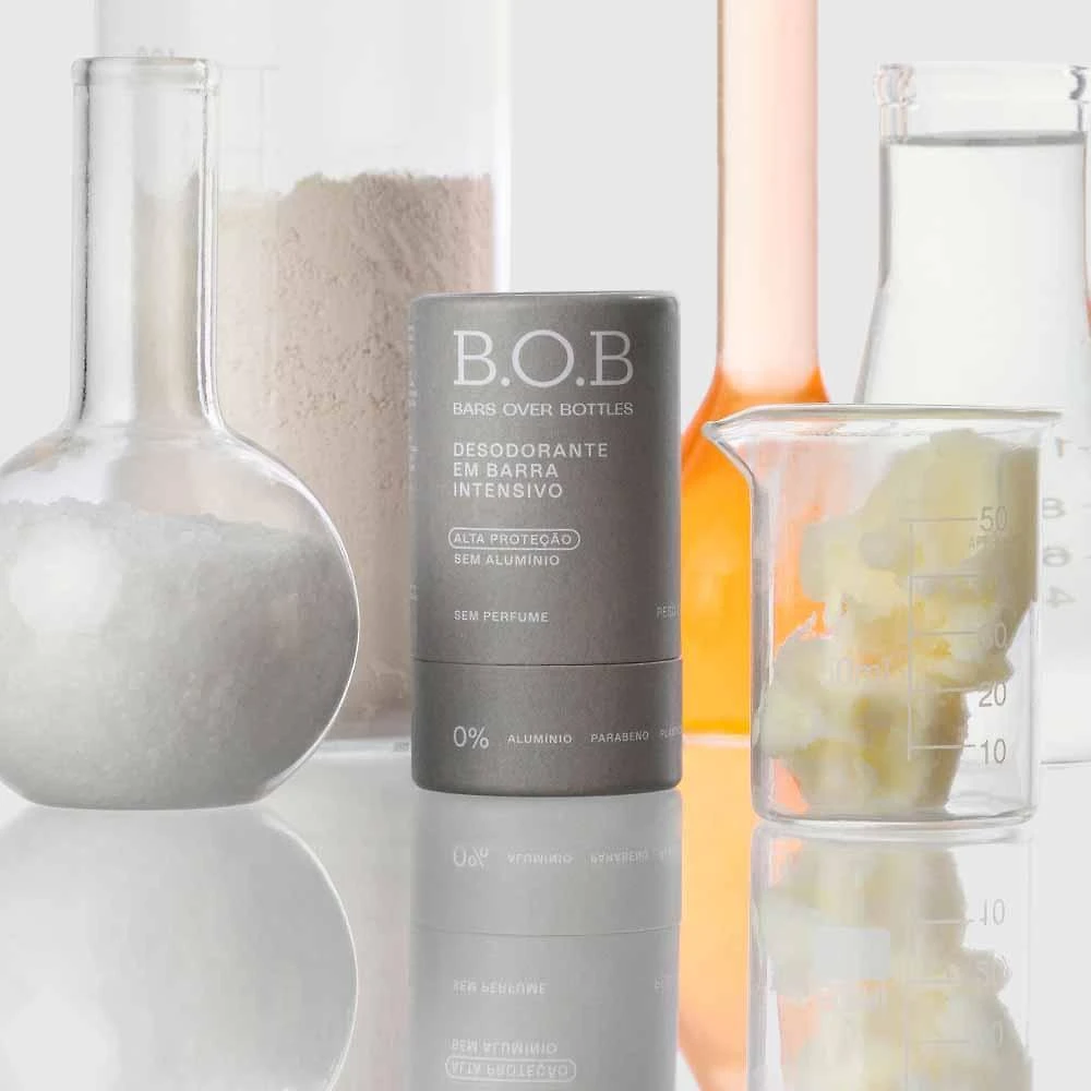 Desodorante em barra b.o.b intensivo sem perfume 50g
