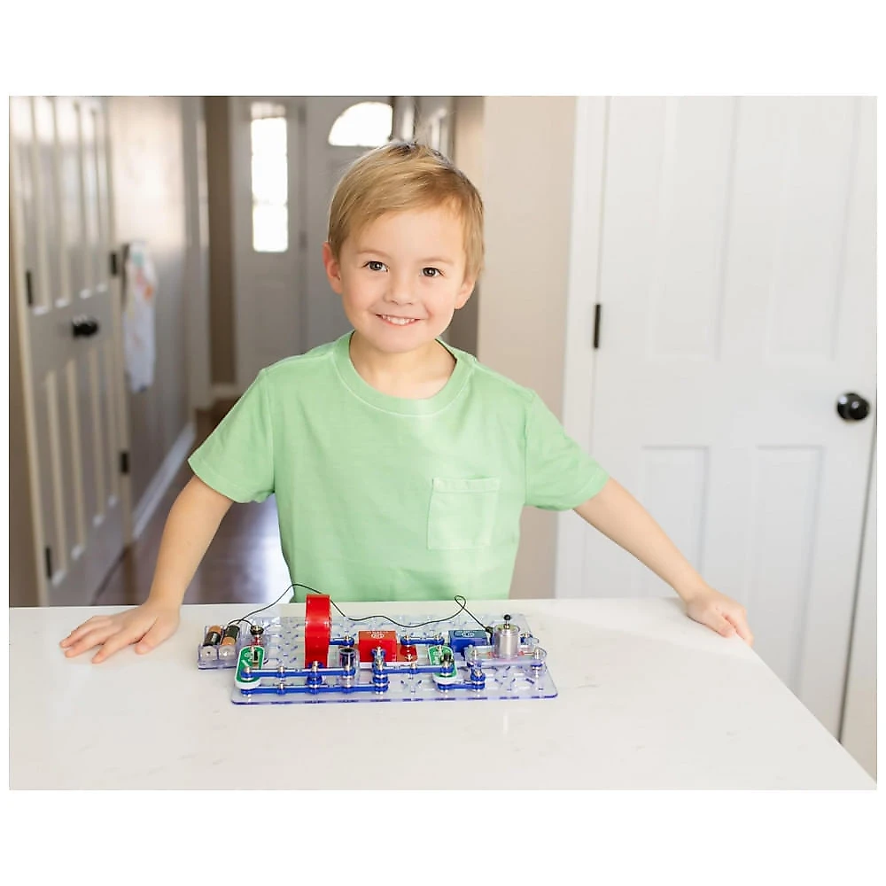 Snap Circuits Extreme SC-750 – Kit Educacional de Eletrônica com Mais de 750 Projetos para Crianças a Partir de 8 Anos