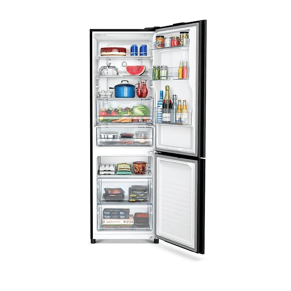 Geladeira Intuitive+ Panasonic BB41 Frost Free Inverter 407L Black Glass NR-BB41GV2B NR-BB41GV2BA 110V