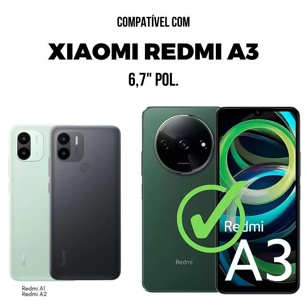 Película Para Xiaomi Redmi A3 - Hydrogel Gamer Fosca - Gshield