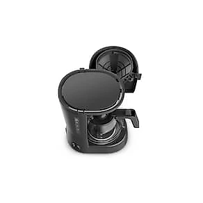 Fritadeira Elétrica Sem Óleo Air Fryer Electrolux Family Efficient EAF50 5L – Grafite + Cafeteira Elétrica Efficiente ECM10 15 Xícaras - Preta 110V