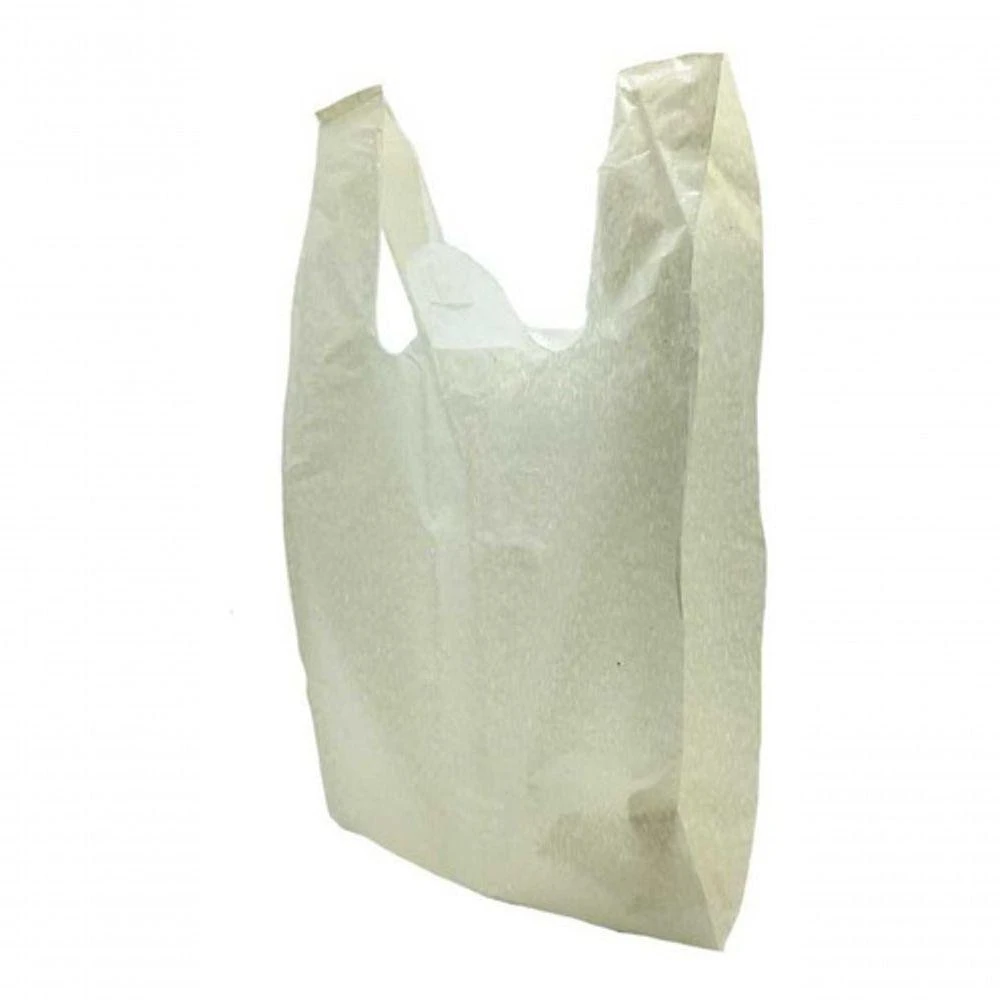 Sacola Reciclada Branca Pc C-4kg para Uso Diário Branco Higipack
