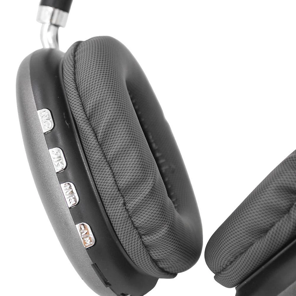 Headphone Bluetooth P9 com Microfone Micro SD e Rádio FM Preto