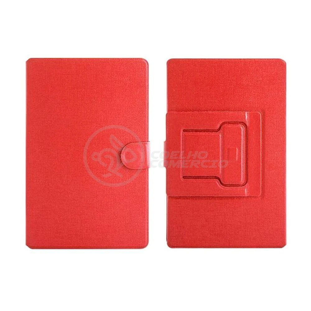 Lupa Ampliadora Tela De Celular Portátil Dobrável Vermelho