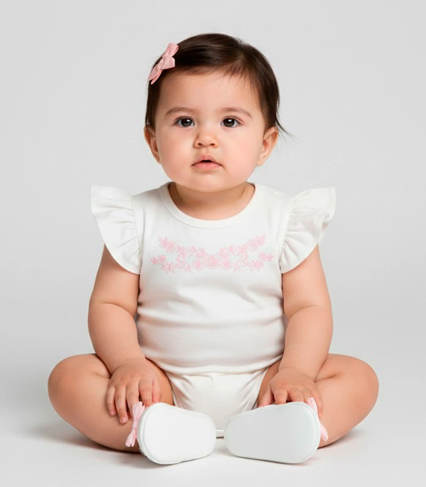 Body Infantil Feminino Trick Nick Branco