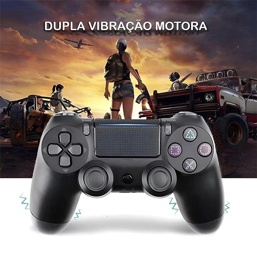 Miniatura Controle Playstation 4 Sem Fio Wireless Manete Compátivel Computador Celular Cloud Game