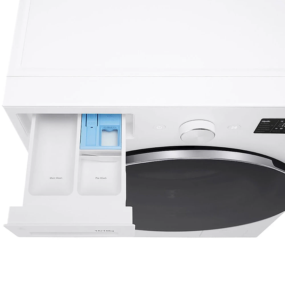 Lava e Seca Smart LG 16kg com Inteligência Artificial Aidd WD16WNTS6B/A Branco - 110V