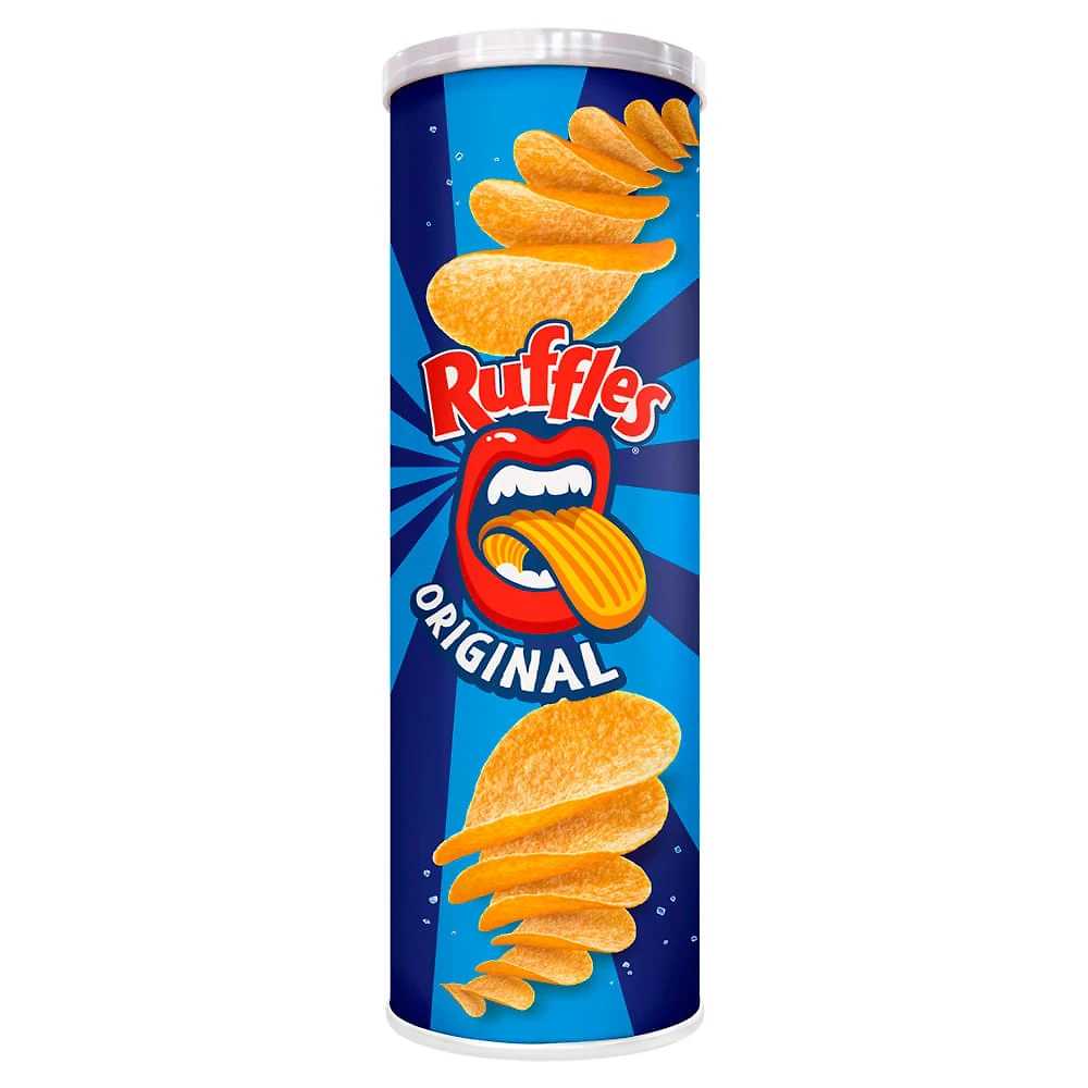 Batata Ruffles Elma Chips Sabor Original Tubo 100g