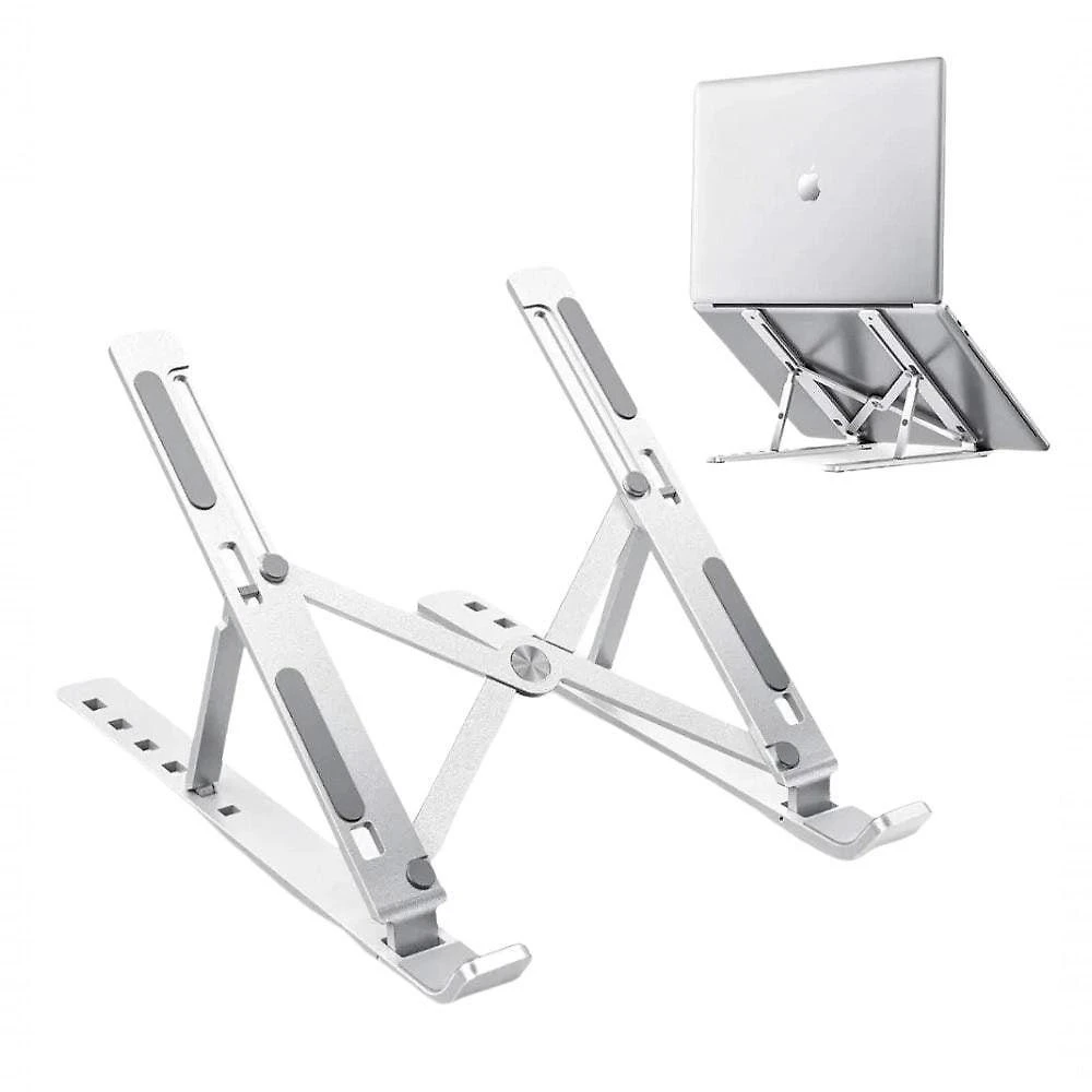 Suporte Para Notebook Alumínio Ajustável Dobrável - Conforto Q-1019
