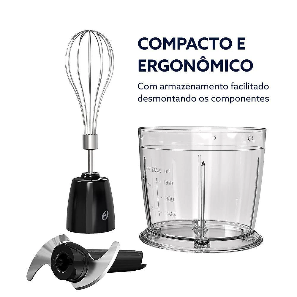 Mixer Multifuncional 3 Em 1 Black Oster 220V