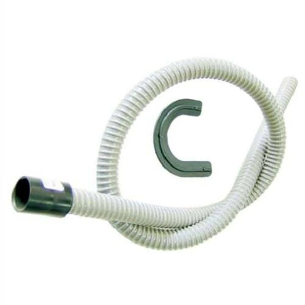 Mangueira Saída Máquina Pvc Flexível 1'' 1,40 Metros - Cinza