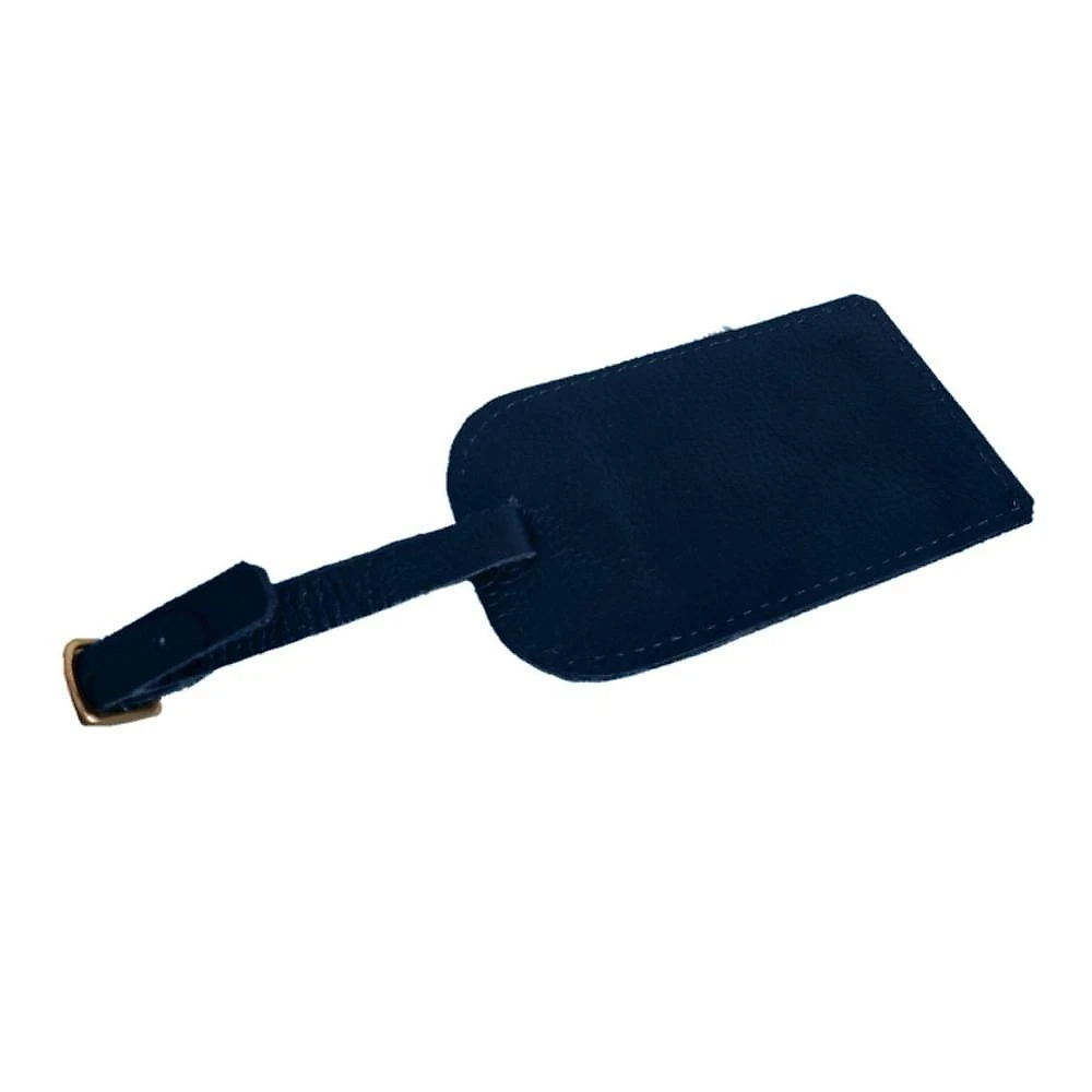 Tag Identificadora de Bagagem Topgrife Couro Personalizado Caramelo