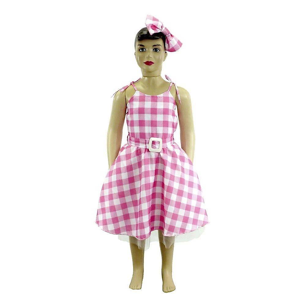 Fantasia Infantil Vestido Baby Pink Tamanho P