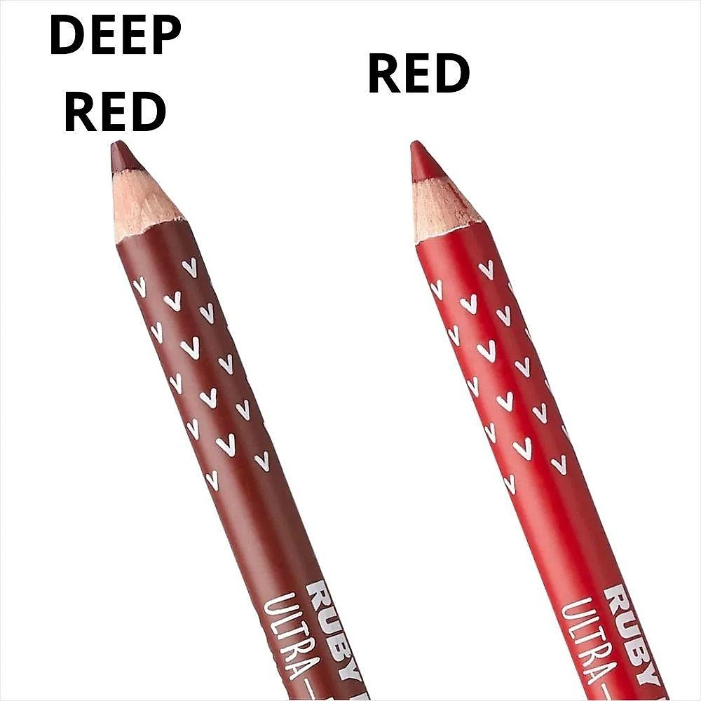 Ruby Kisses Lápis De Boca Ultra Easy Deep Red