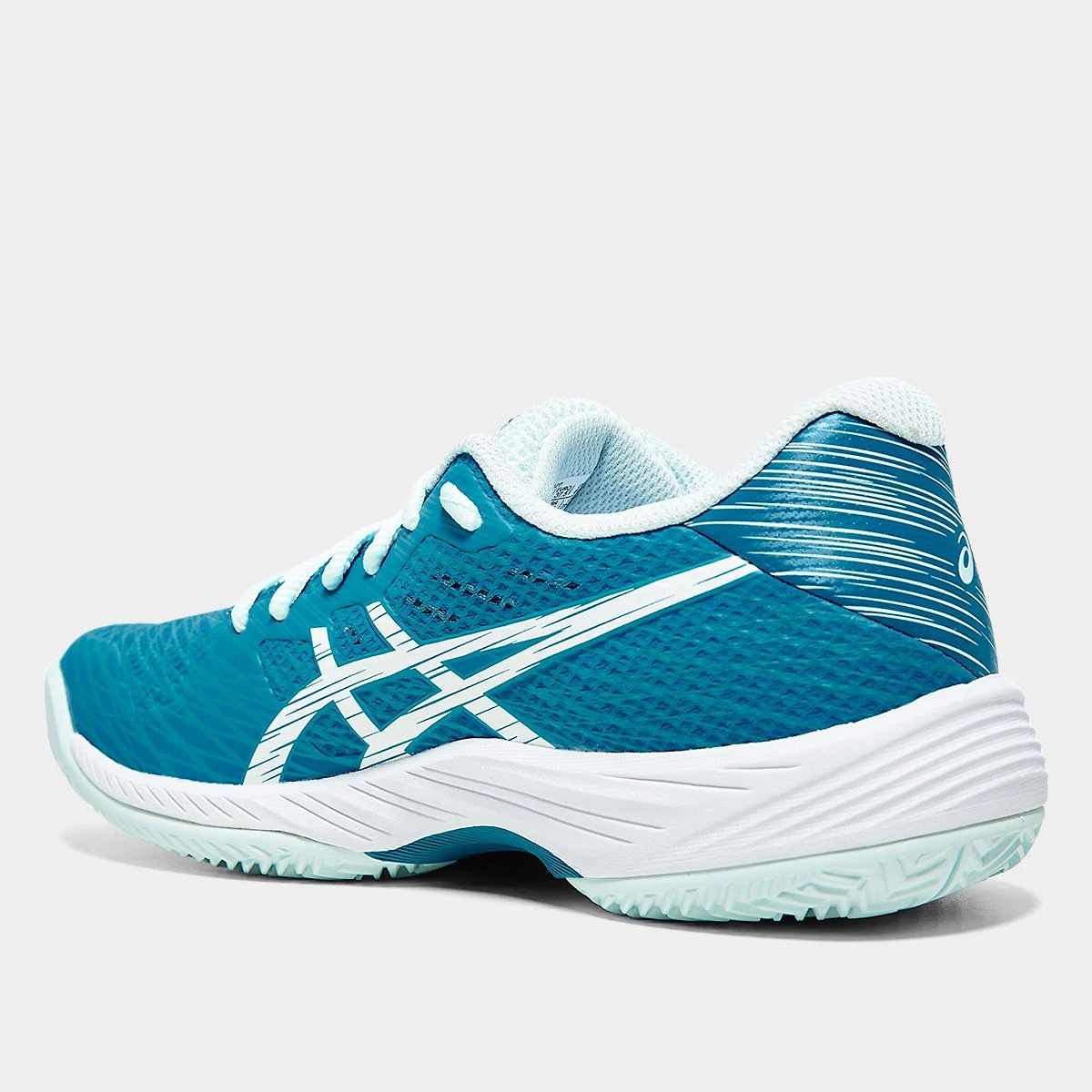 Miniatura Tênis Asics Gel-Game 9 Clay/Oc Feminino Azul+Branco - 35