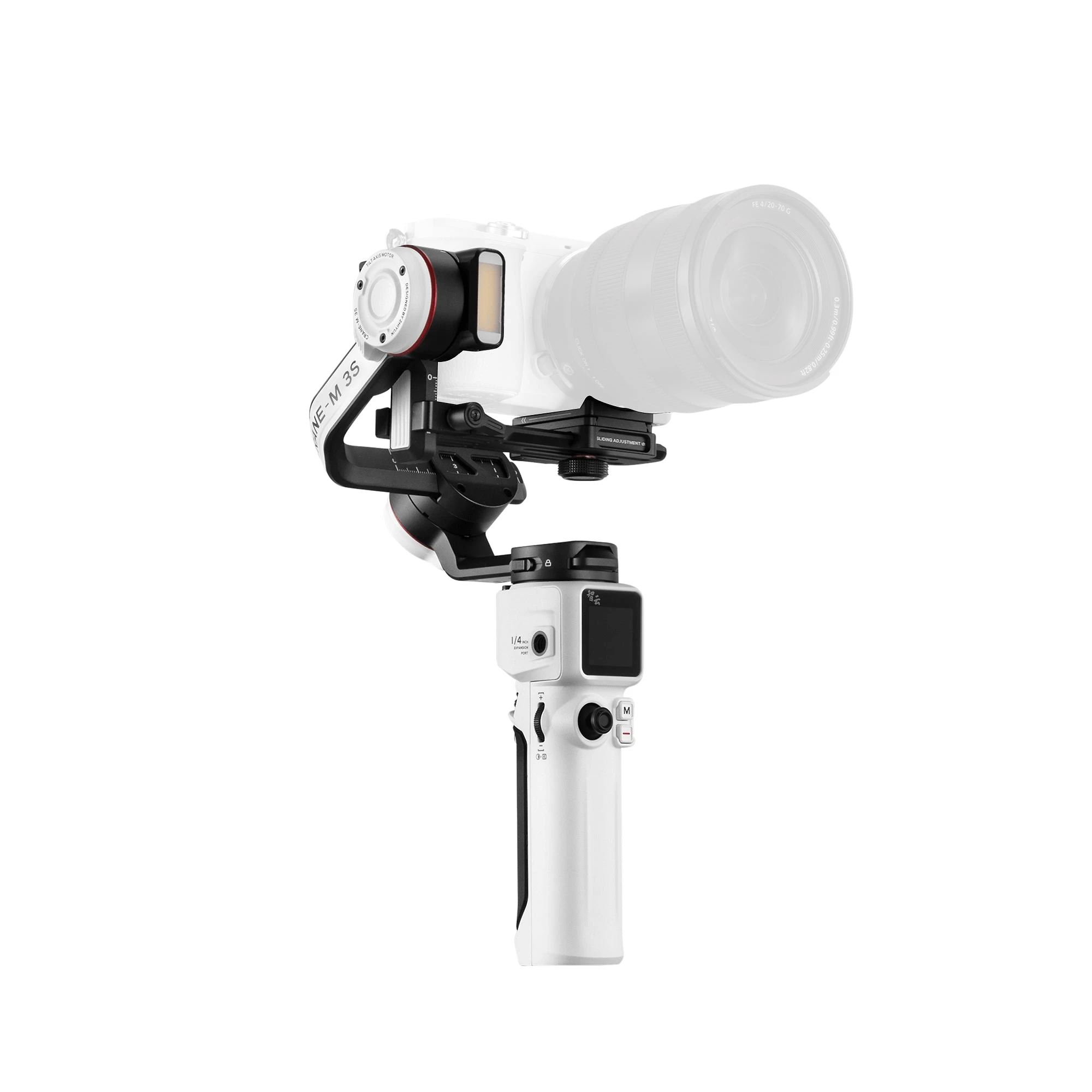 Estabilizador Gimbal Zhiyun Crane-M3 S Portátil Combo para Câmeras Mirrorless Compactas e SmartPhones
