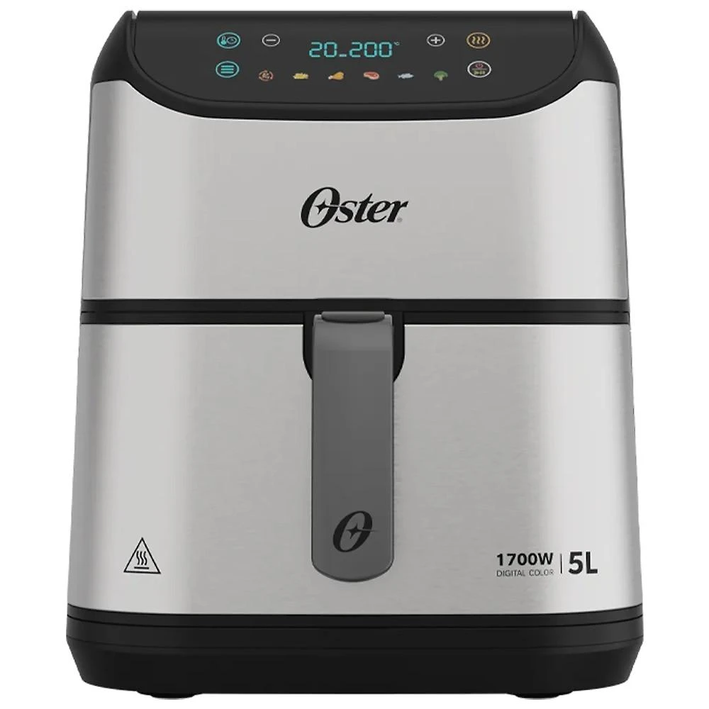 Air Fryer Digital Oster OFRT930 5 Litros, Inox - 220 Volts