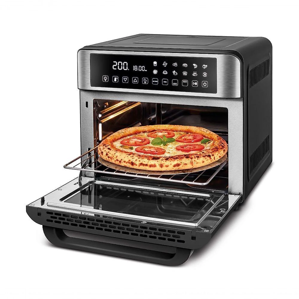 Fritadeira Air Fryer Forno Oven Digital 25L Mondial Preto Inox 2000W - AFO-25L-BI 127V 60Hz