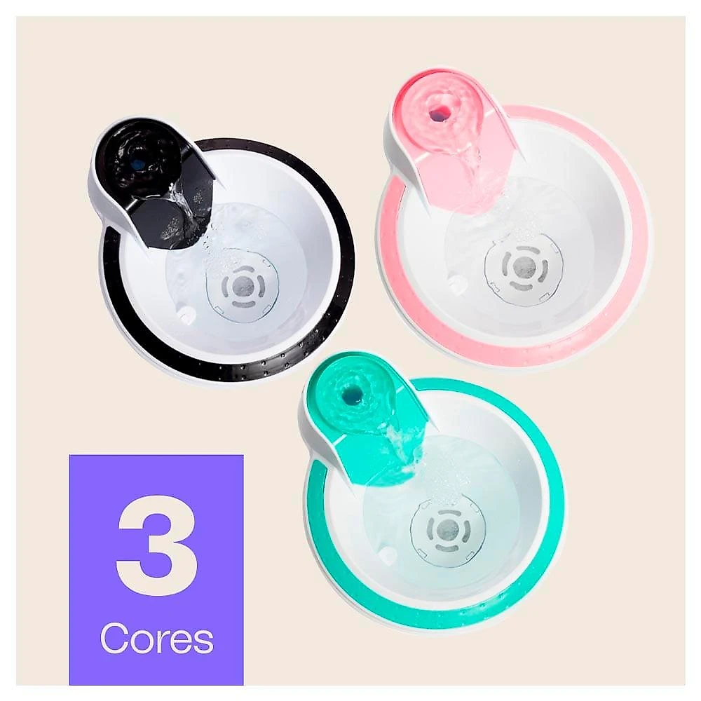Fonte Bebedouro Meau Kit Cores (Verde Tiffany, Rosa e Preto) - Bivolt