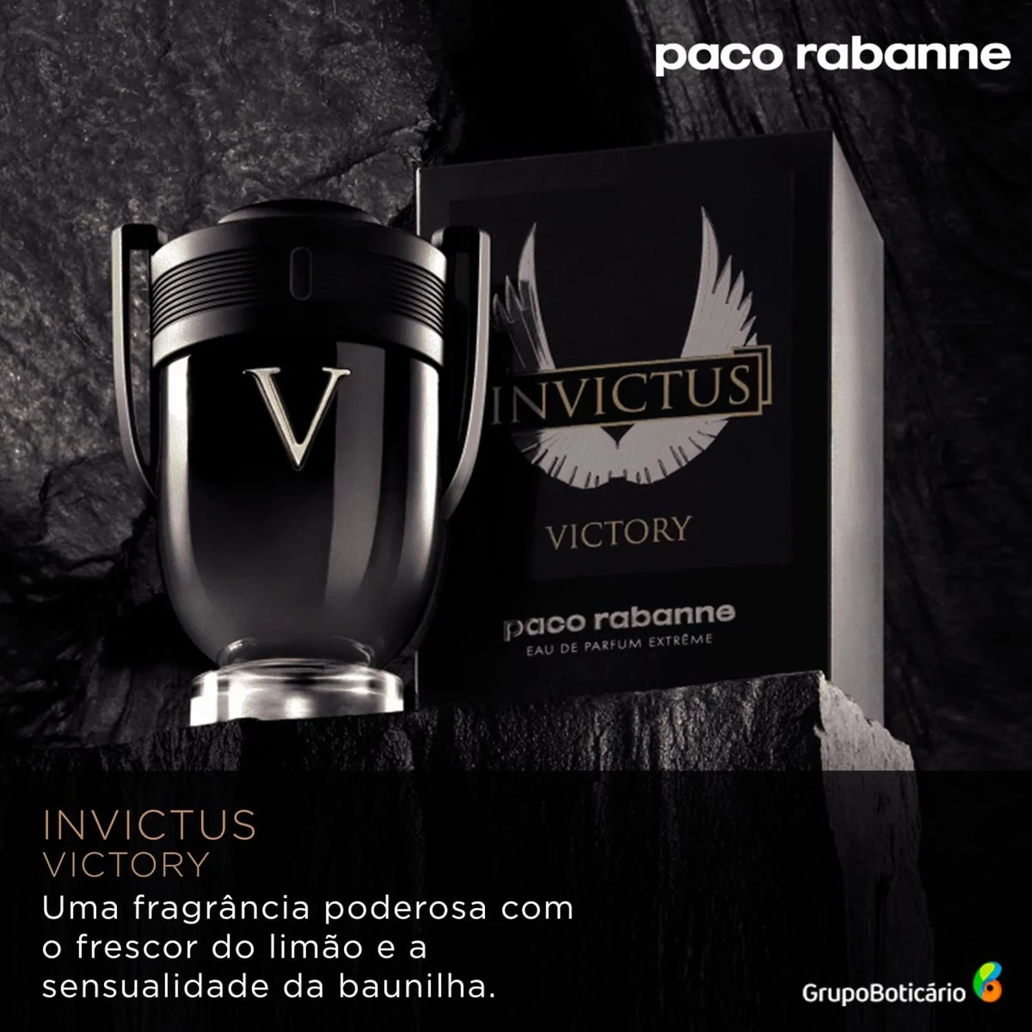 Miniatura Invictus Victory Paco Rabanne EDP - Perfume Masculino 200ml