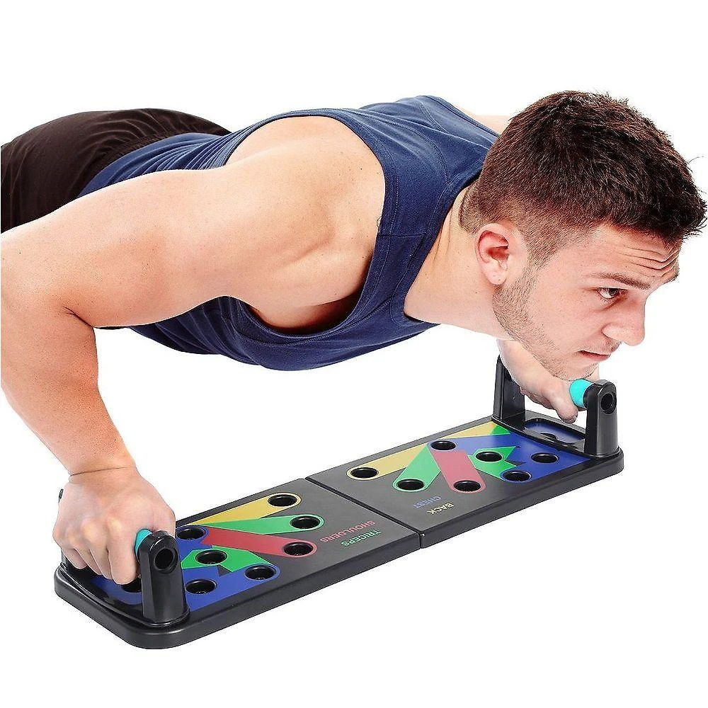 Prancha para Flexão de Braço Treino de Resistência com Alças Rotativas Premium Colchões