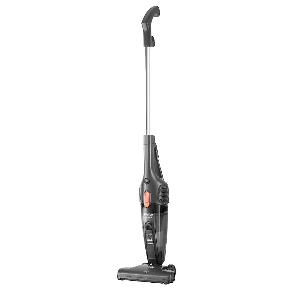 Aspirador de pó vertical ou portátil pas1450c 1300w philco preto filtro lavável e acessórios 127v