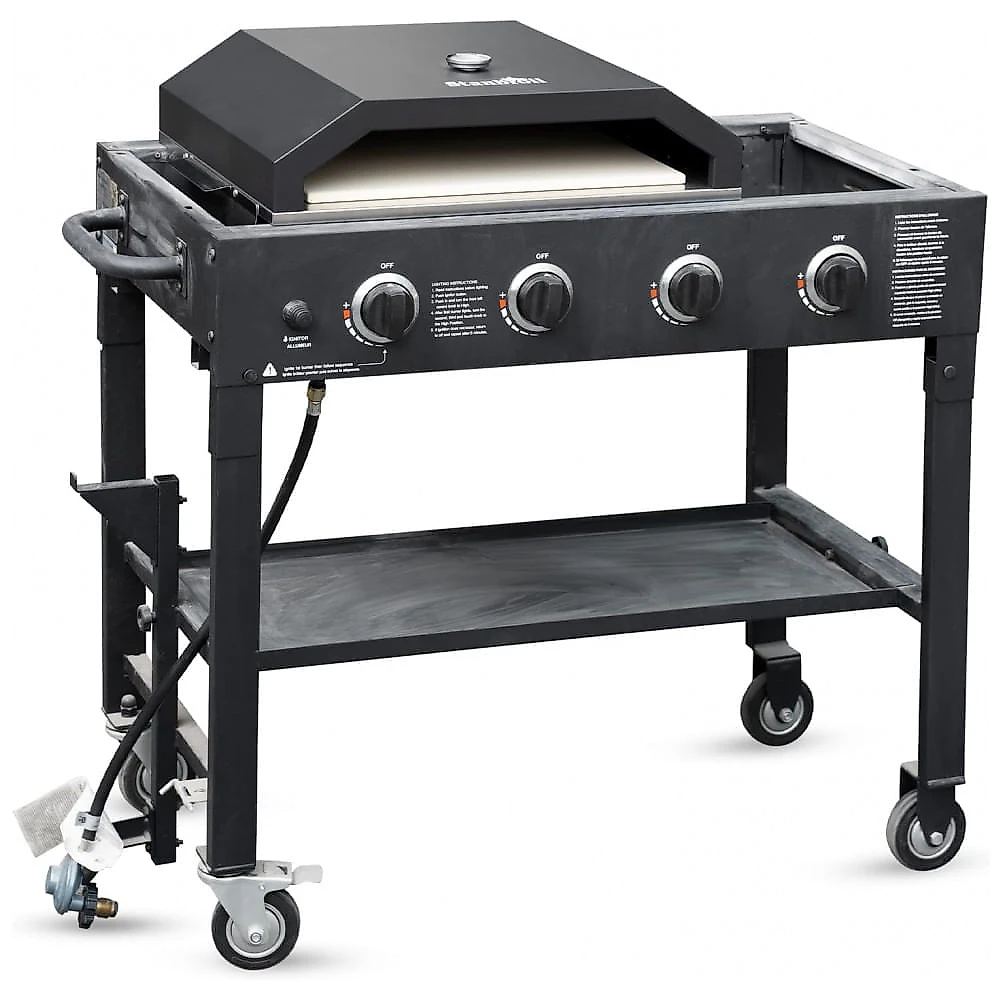 Forno de Pizza Stanbroil para Blackstone 91,44 cm a Gás Pedra Refratária Cordierite Externo